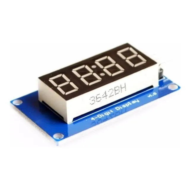 Display 7 Segmentos X4 Segmentos Tm1637 Arduino Proyectos