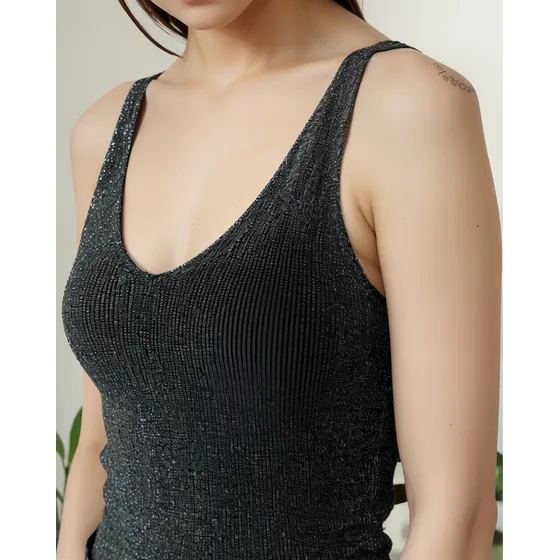 Musculosa Con Brillo 