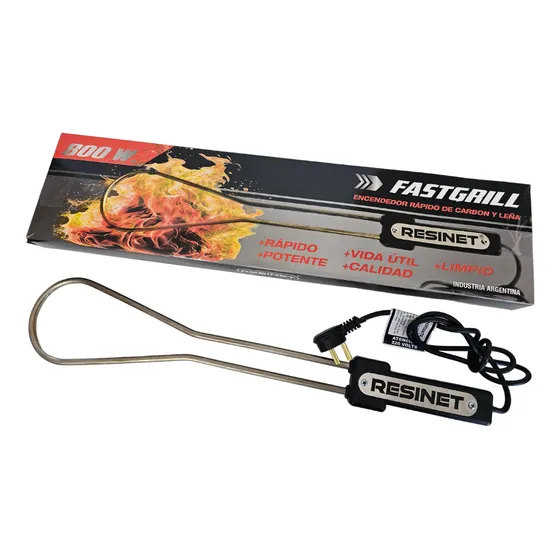 Encendedor Eléctrico Prende Fuego Carbon Leña Fast Grill