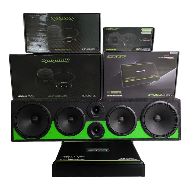 Paquete Magnum Promr61sl Promr81sl Pro-t100 Ri10004x Cajon