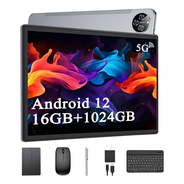 Android Tablet 10.1 Inch 5g 2.0ghz Procesador De 8 Núcleos