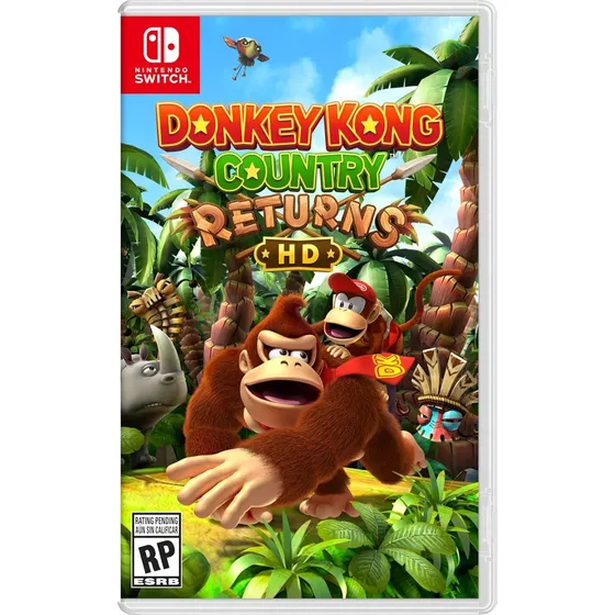 Donkey Kong Country Returns Hd Switch Midia Fisica
