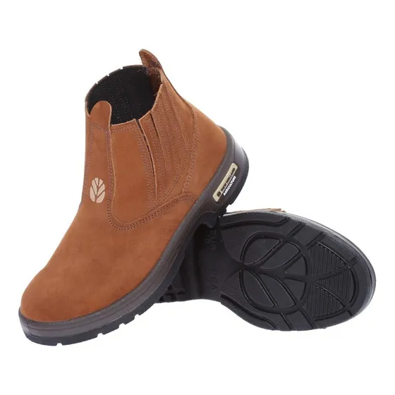 Botas New Holland Marrones Elastizadas