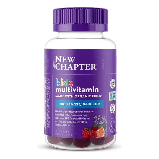 Gomitas Multivitamínicas New Chapter Kids, 60 Unidades, 50%