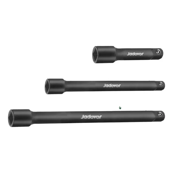 Juego Dados Barras Extensibles 1/2 Impacto 3 Piezas Jadever