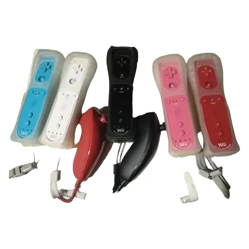 Control Wiimote Original Con Motionplus  + Nunchuk+ Funda