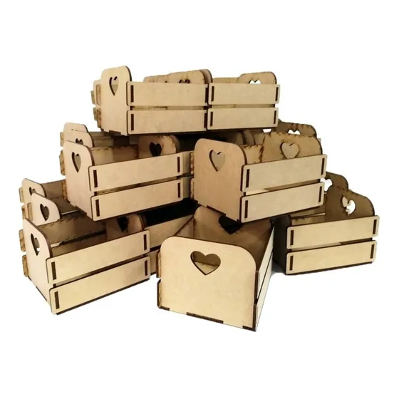 Lote 15 Cajoncitos En Mdf De 3 Mm De Espesor 