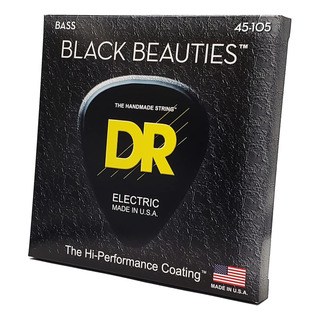 Dr Strings Black Beauties-cuerdas Recubiertas Negras Para... Dr Strings Black Beauties-cuerdas Recubiertas Negras Para...