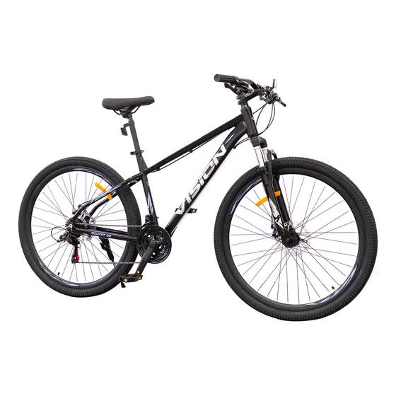 Bicicleta Mtb Vision Rocket Aro 29 Shimano 21v Disco Mec. Color Negro Tamaño Del Cuadro M