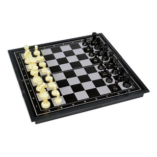 Jogo Xadrez Tabuleiro Luxo Estojo Dobrável Magnético C/ Imã Jogo Xadrez Tabuleiro Luxo Estojo Dobrável Magnético C/ Imã