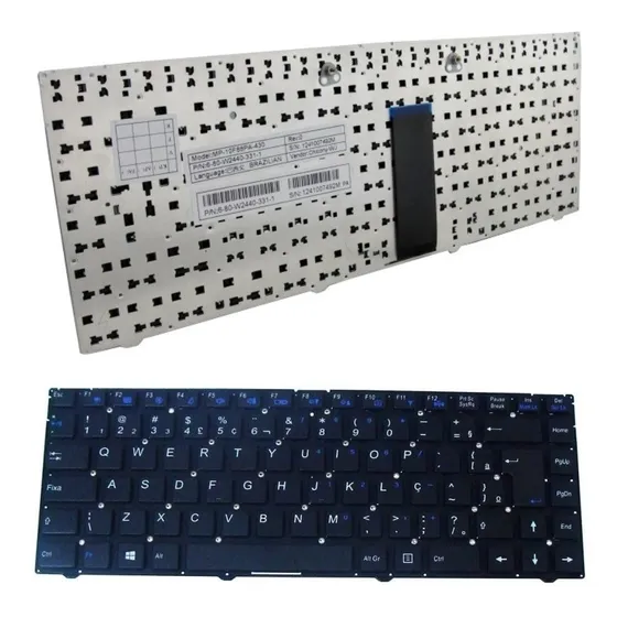 Teclado Para Itautec W7730 W7535 A7520 W7545 Mp-10f88pa-430