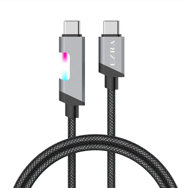 Cabo Turbo Rápido 60w Usb-c P/ Usb-c 1m Android iPhone