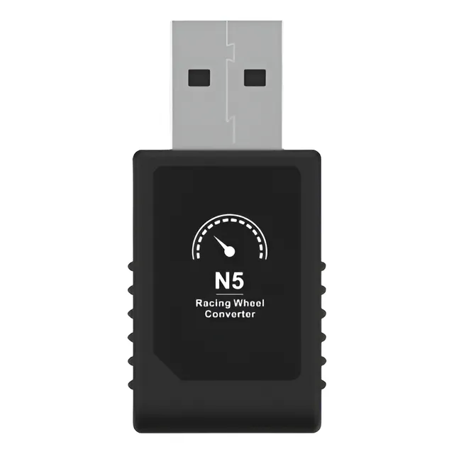 Adaptador Usb Pxn Compatible Ps5 Simulador De Manejo Color Negro