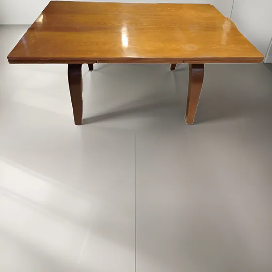 Elegante Mesa Comedor  Francesa En Roble Deco