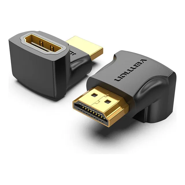 Adaptador HDMI de 270° grados en L macho x hembra 1.4 Vention