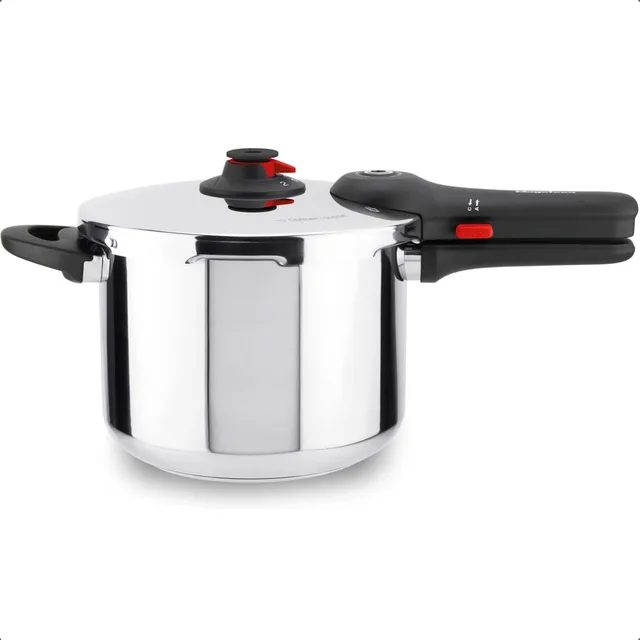 Magefesa Easy Click Olla A Presión Acero Inoxidable Color Gris 6L