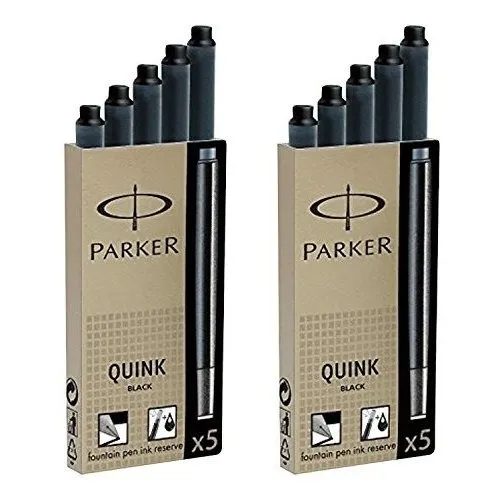 Cartuchos De Recambio De Pluma Tinta Permanente Parker