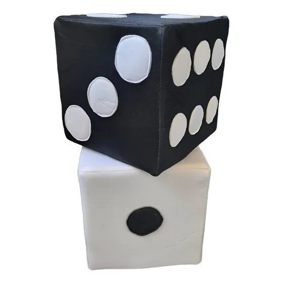 Dado De Goma Espuma De Tela, Cubo Didáctico De 20x20