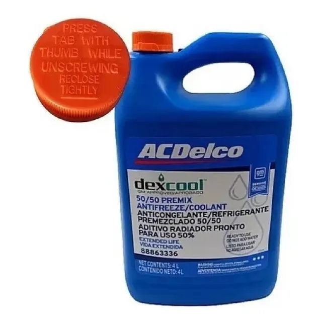 Refrigerante Acdelco Importado 50/50 Color Rojo
