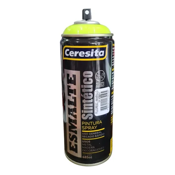 Spray Esm. Sint.sec. Rapido 485 Cc Fluorescente Amarillo