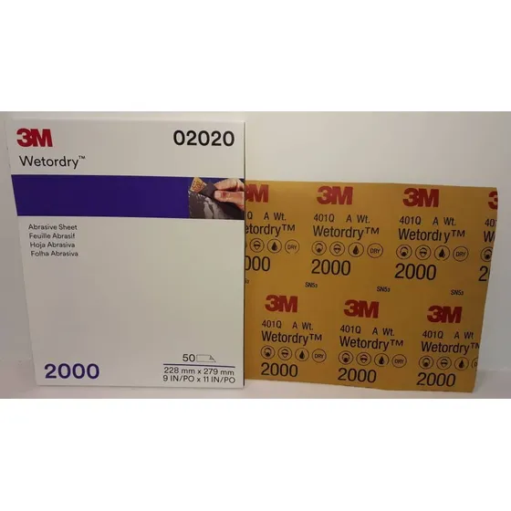 Lija 3m Gr. 1500 Y 2000 Importada Made In Usa