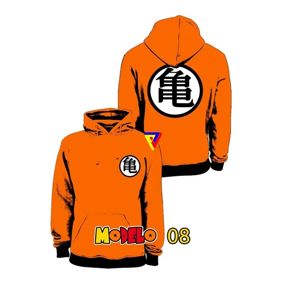 Sweater Sueter Dragon Ball Niño Tela Mono Talla 12 14 16