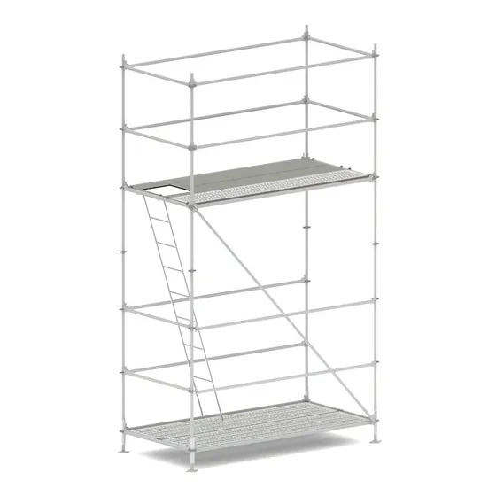 Torre Andamio Fija Multidireccional Bryo 2 + 1  Tipo Lahyer