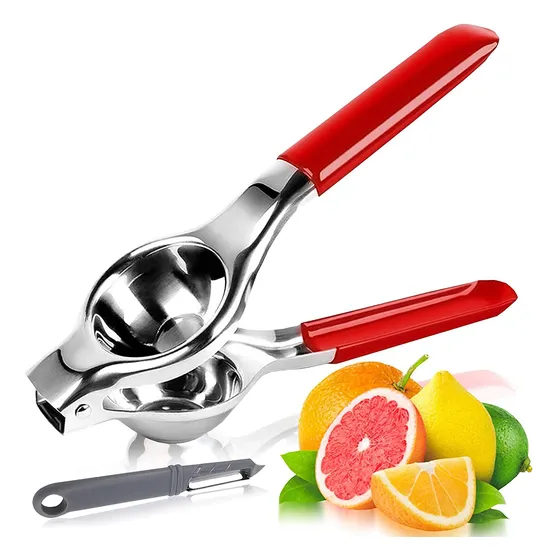 Exprimidor Manual Limon Citrico 2 1 Profesional Acero 304