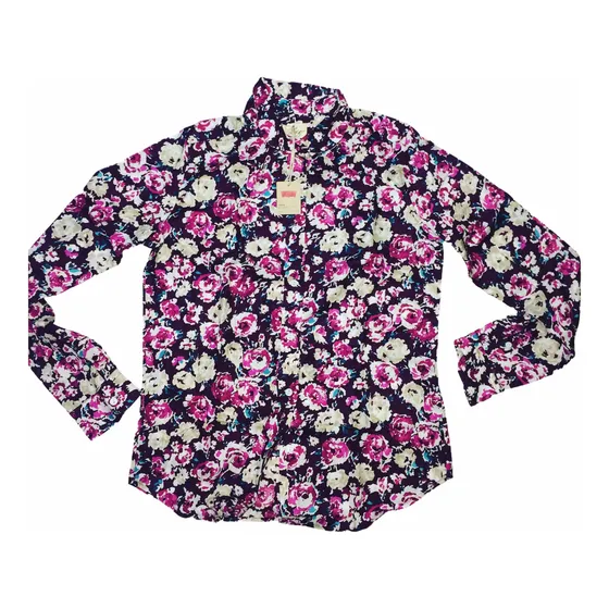 Camisa Manga Larga Levis Para Dama Talla M Y Xl 