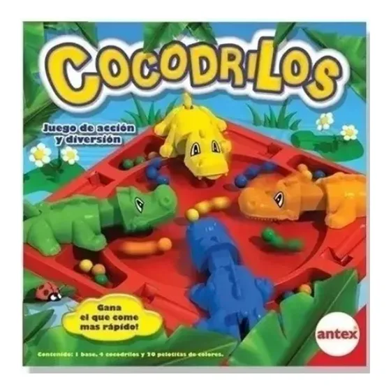 Juego De Mesa Cocodrilos Antex - Come Más Rápido Velocidad