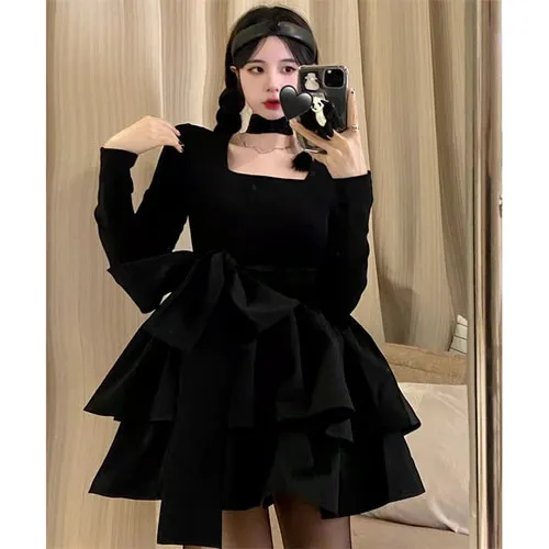 Vestido De Fiesta De Noche A La Moda Coreana De Primavera, D