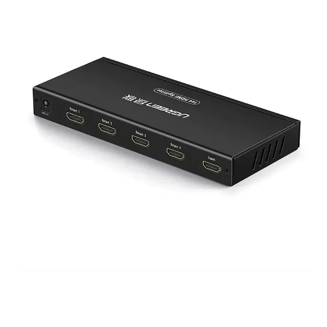 Splitter Hdmi 4k 30hz Conecta 4 Monitores A Reproductor, Pc