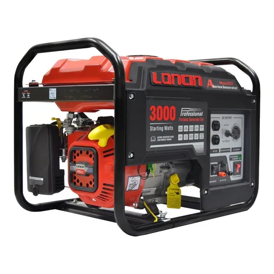Planta Generador Loncin Lc-3000-as 3.0kva 110/220v Gasolina 