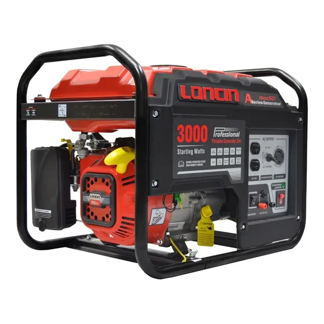 Planta Generador Loncin Lc-3000-as 3.0kva 110/220v Gasolina 