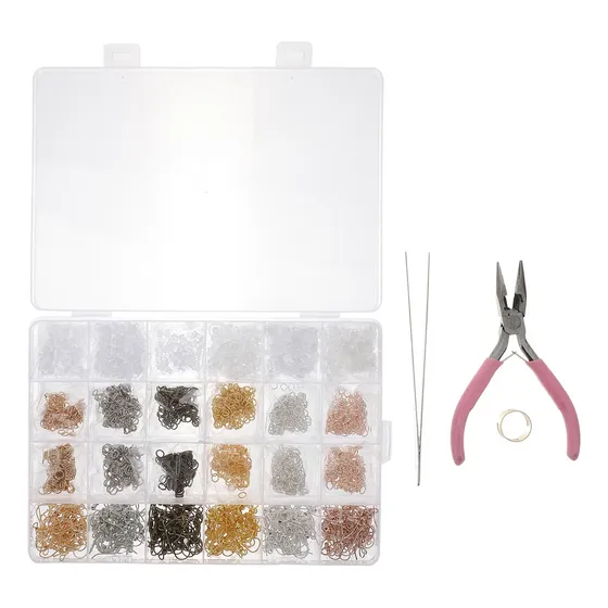 Amb 1 Juego De Ganchos Para Hacer Joyas, Aretes, Accesorios