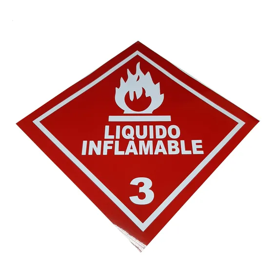 Rombo Líquido Inflamable 3 Gasolina Disponible De Inmediato