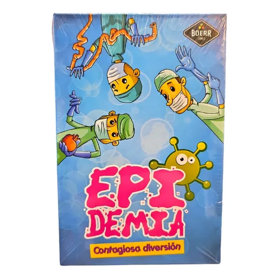 Juego De Cartas Epidemia Contagiosa Diversion - Boerr - Dgl