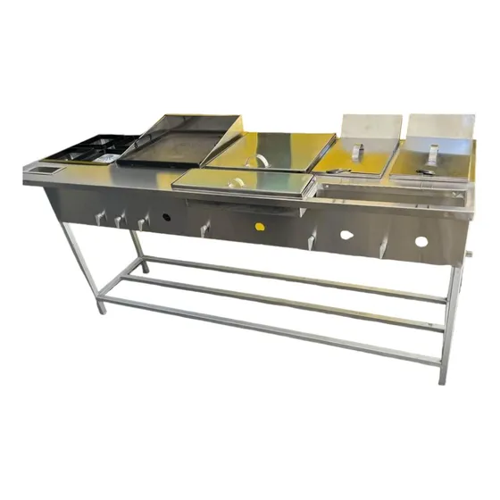 Cocina Linea Industrial Super Funcional  Nueva En Acero