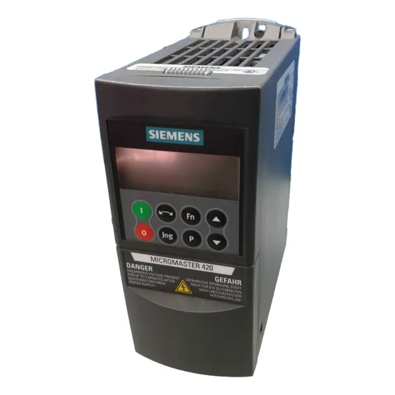 Variador Siemens Micromaster 440, 220 Volt / 0,5hp. Usado. 