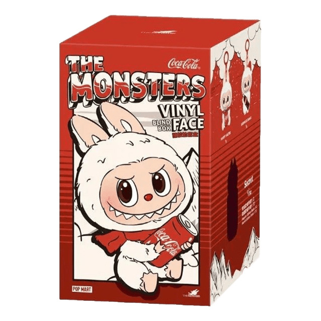 Boneco Labubu X Coca-cola Pop Mart Edição Limitada Boneco Labubu X Coca-cola Pop Mart Edição Limitada