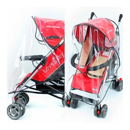 Cubre Coche Funda Bebe Transparente Impermeable/maryshopcl