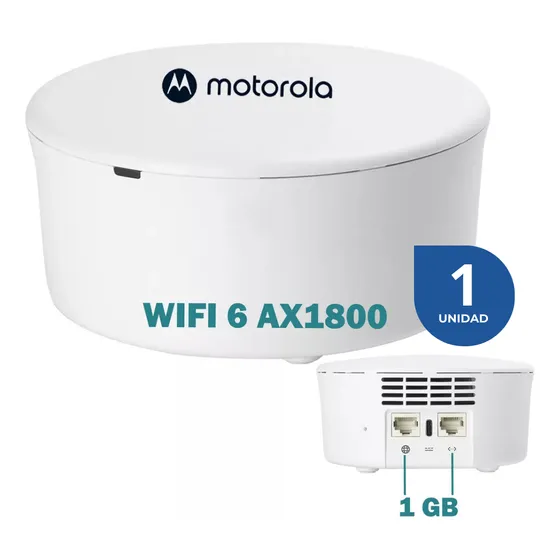 Router Wifi 6 Mesh Repetidor Ax1800 1gb Fibra 100 Dipositivo