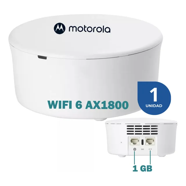 Router Wifi 6 Mesh Repetidor Ax1800 1gb Fibra 100 Dipositivo