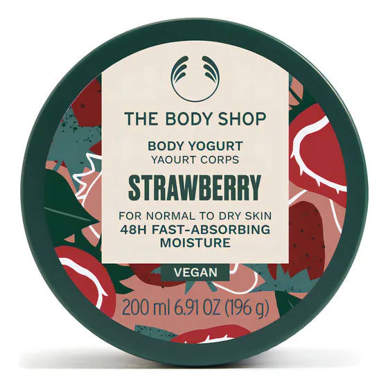 Crema Corporal Iogurte Morango 200ml The Body Shop