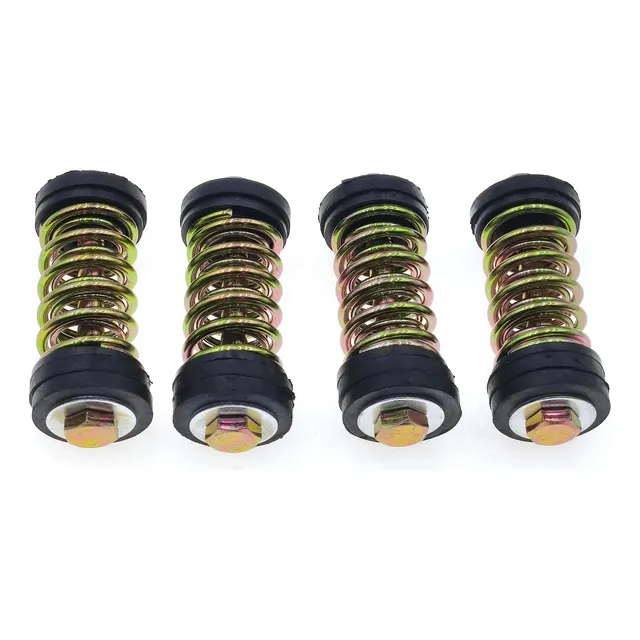 Soportes Resortes Para Motor Motocarro (kit De 4 Piezas)