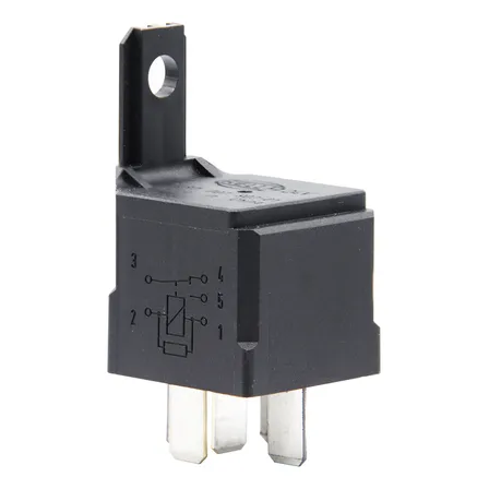 Relay 24v 20amp 5p C/resist C/soporte