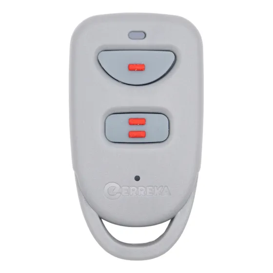 Control Erreka Lira Gris De 2 Teclas Para Portones Automáticos Kairos