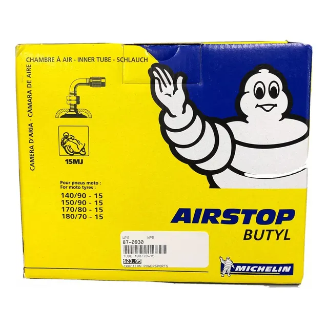 Cámara Michelin 180/70-15 / 170/80-15 / 150/90-15