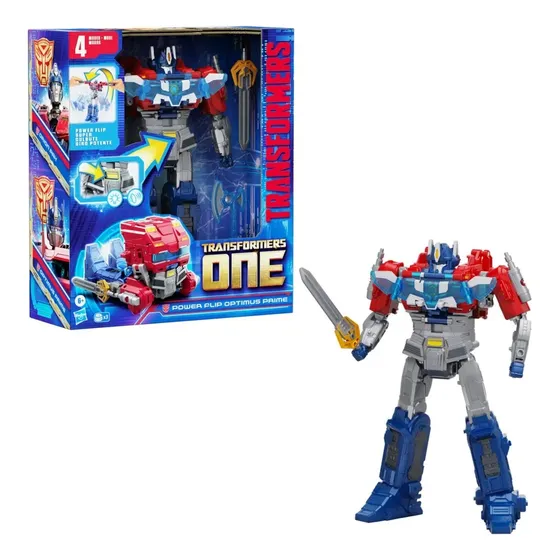 Figura Con Luz Y Sonido Optimus Prime - Transformers One