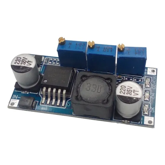 Modulo Lm2596 Step-down Corriente Ajustable P/carga Batería